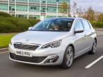 Peugeot 308 2013 года (UK)